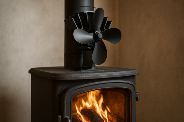 Varmefordeler til skorsten: Optimer varmen fra din brændeovn