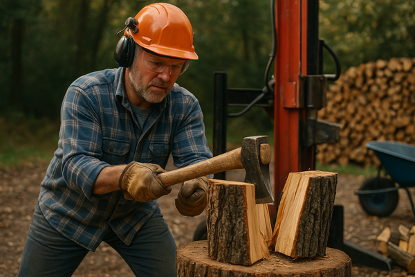 Kløvning af brænde: Teknikker der sparer tid og kræfter