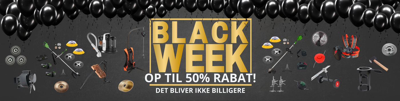 Black Week/Friday DKTrimmer - spar op til 50% på alt