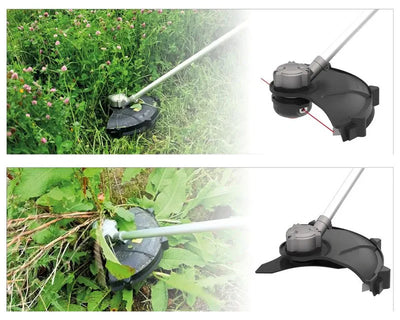 DEMO - Güde 36 volt Semiprofessionel batteri buskrydder med 2 batterier og dobbelt oplader